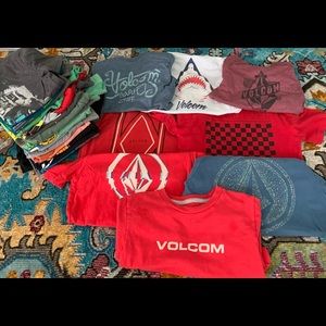 Little boys T-shirts 23 total. All size 5-6/7